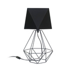 Lampka nocna dla dziewczynki różowa Diament 1XE27 Led 