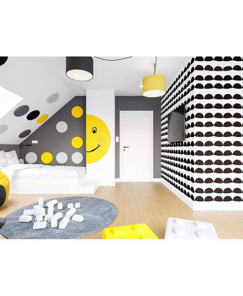 Lampa wisząca do pokoju dziecka niebieskie abażury Pająk 3xE27 led