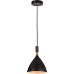 Nowoczesna lampa wisząca OTTO BLACK/GOLD 1xE27 ML6158