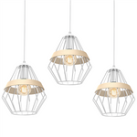Lampa wisząca INDUSTRIALNA CLIFF WHITE 5xE27 MLP5520