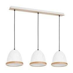 Lampa wisząca nowoczesna zwis STUDIO III biały szer. 65cm
