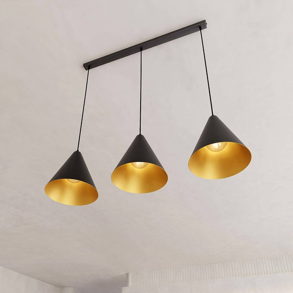REBEL 3 BLACK/GOLD oprawa oświetleniowa