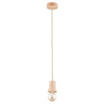 Drewniana lampa ARDEN drewno śr. 11cm