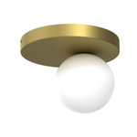 Stylowa lampa sufitowa BIBIONE GOLD 1xG9 | Złota