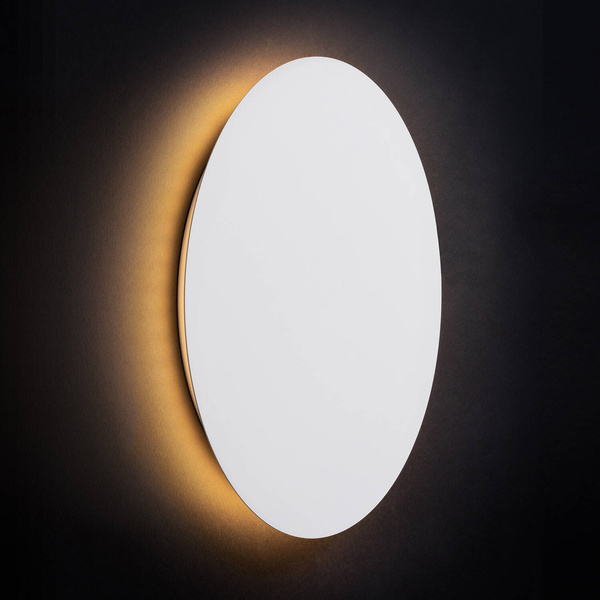 Lampa ścienna kinkiet LED RING LED L 15W okrąg 35cm 3000K 400lm | czarny