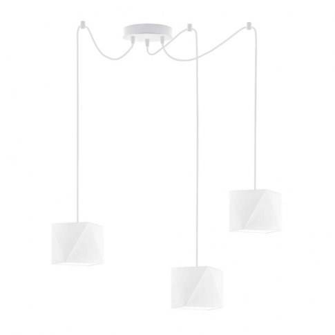 Lampa wisząca do pokoju dziecka szara Świetlisty Diamencik