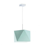 Lampa wisząca do pokoju dziecięcego miętowy abażur Słodki Diamencik
