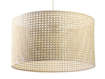 Lampa w stylu Boho Rotang z naturalnego ratanu- średnica 50 cm 