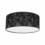 Lampa Sufitowa SATINO SILVER 2xE27 Ø40cm