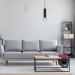 Lampa Wisząca DANTE, MLP7359, czarny/chrom, 1x8W LED GU10