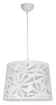 Lampa sufitowa wisząca 1X60W E27 biały ORLANDO 31-49131