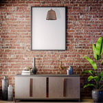Nowoczesna lampa wisząca RIO miedziany ML5555