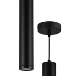 Lampa wisząca PORTER, ML8868, czarna, 1x8W GU10, IP44