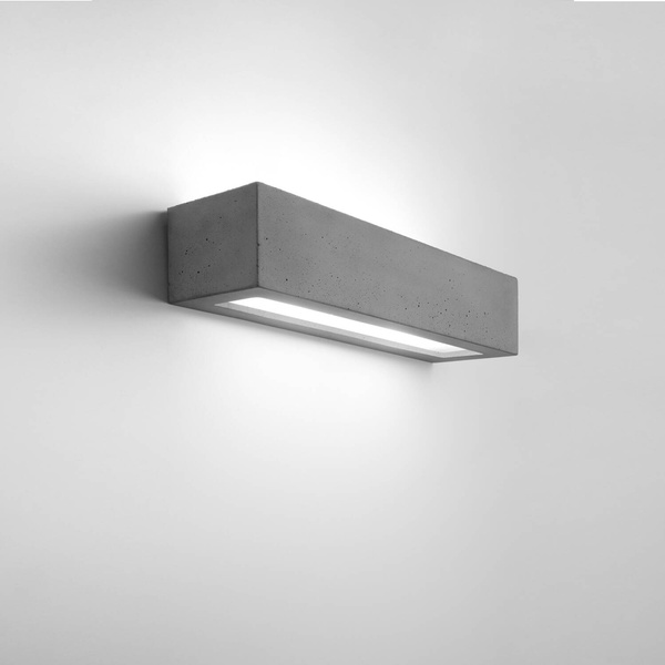 Betonowy kinkiet SOLID prostokąt 51,5cm