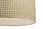 Lampa w stylu Boho Rotang z naturalnego ratanu- średnica 60 cm 