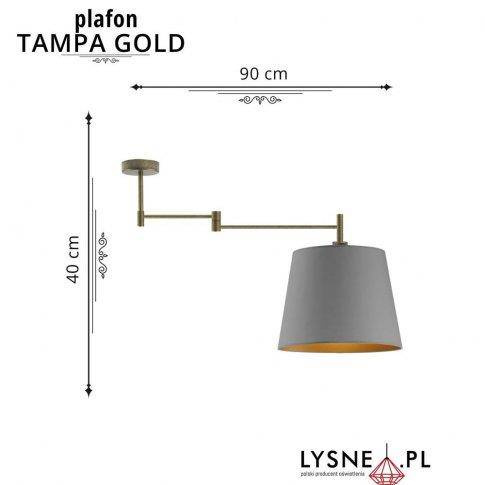 Plafon TAMPA GOLD