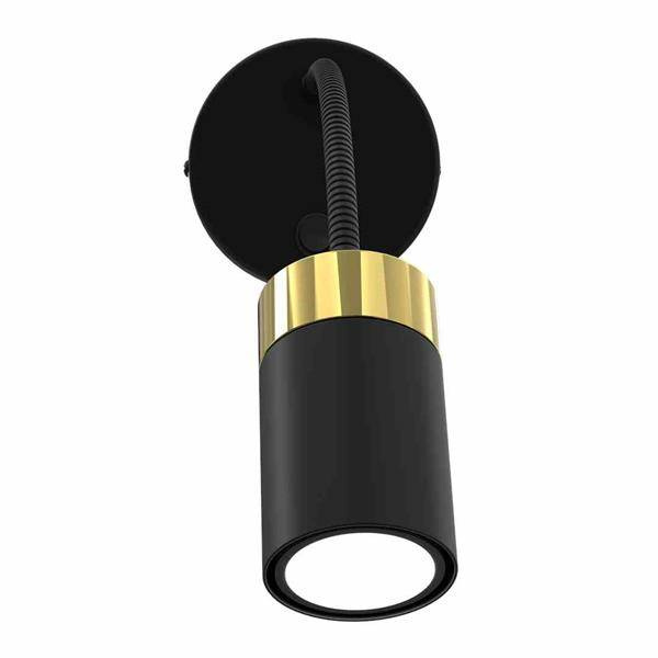 Kinkiet flex JOKER BLACK GOLD 1xGU10 | Czarny