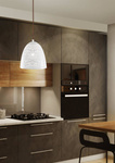 Lampa sufitowa wisząca 1X60W E27 ażurowy biały BENE 31-70340