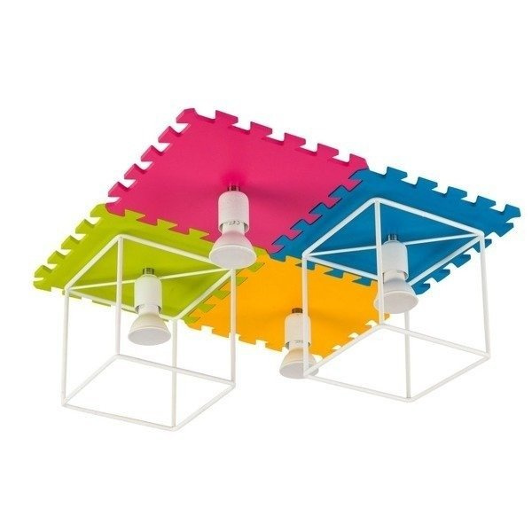 Kolorowa lampa sufitowa BLOCKS IV 39cm 