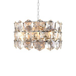 Lampa wisząca żyrandol glamour AUSTIN CHROME ML5989