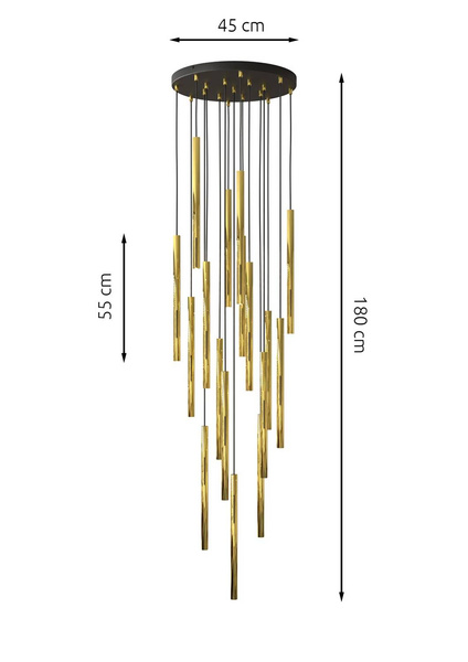 SELTER 17 PREMIUM GOLD  oprawa oświetleniowa
