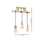Lampa Wisząca JACK 3xE27 MLP582