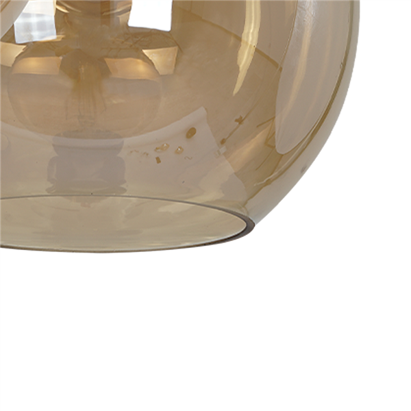 Nowoczesna lampa sufitowa plafon SOFIA AMBER MLP6588