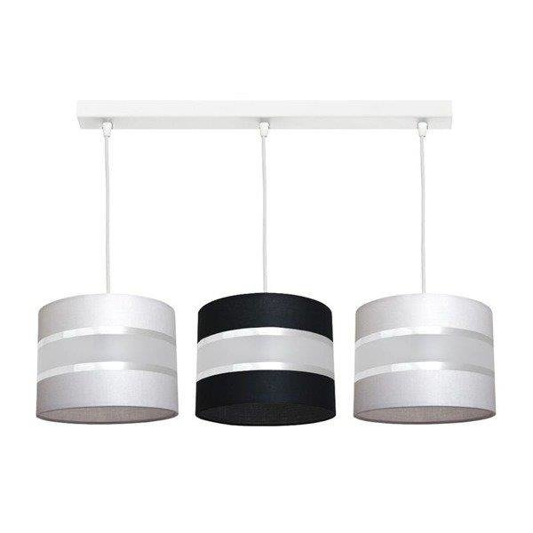 Lampa wisząca z abażurem listwa ADELLA III szer. 62cm [abażur do wyboru]