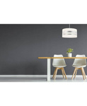 Nowoczesna Lampa Wisząca z Abażurem Regulowana