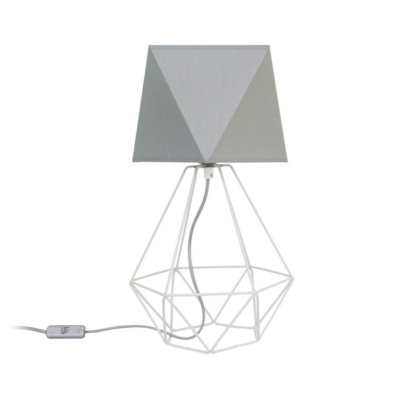Lampka nocna dla dziewczynki różowa Diament 1XE27 Led 