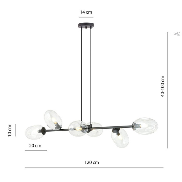 PANDORA 6 BL TRANSPARENT