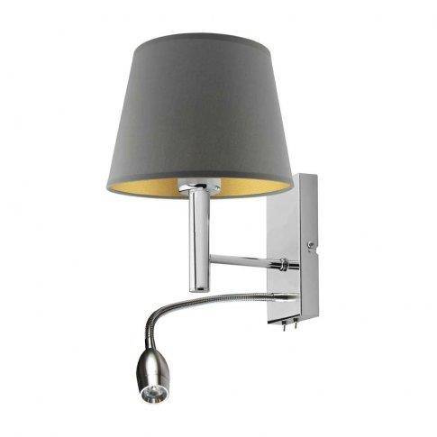 Kinkiet AUSTIN GOLD z panelem LED