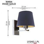 Kinkiet HVAR GOLD