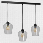 Nowoczesna lampa wisząca listwa SANTIAGO CLEAR MLP6608