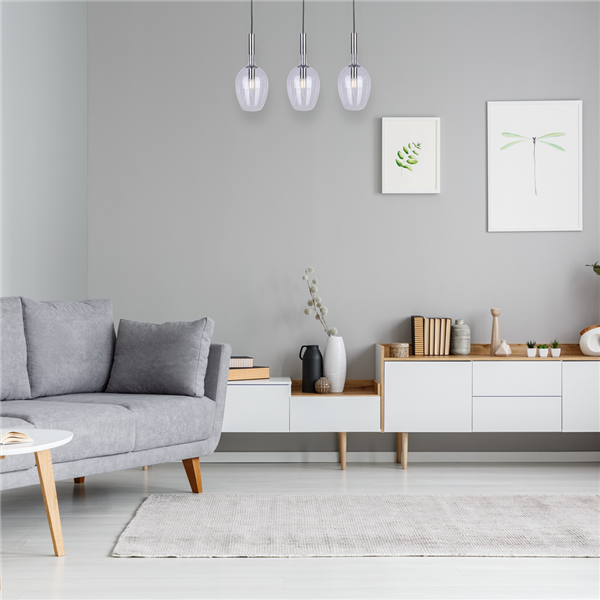 Stylowa lampa wisząca TANGO CLEAR ML6164