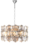 Lampa wisząca żyrandol glamour AUSTIN CHROME ML5989