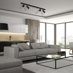 Lampa sufitowa HUDSON, MLP8797, czarna, 4x8W GU10