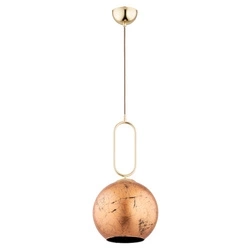 Lampa wisząca ALFA VAVIL MIX ZŁOTA 1xE27 25cm | 61178