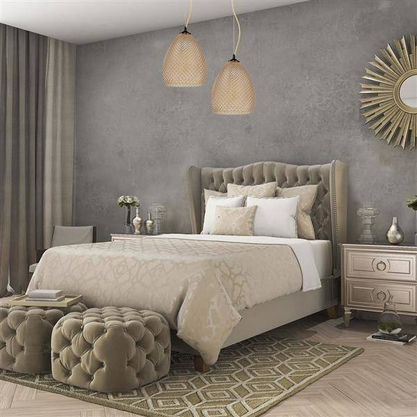 Nowoczesna lampa wisząca FIJI bursztynowy ML5546