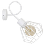 Lampa ścienna dla dziecka kinkiet szary Edison Loft