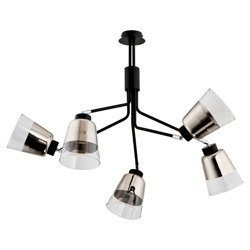 Lampa sufitowa KAPITOL czarna śr. 59cm