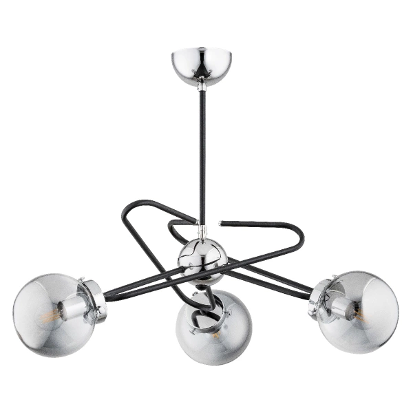 Lampa sufitowa ALFA SAGITO CHROM 3xE14 60cm | 27603