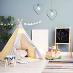 Lampa wisząca AMORE GREY 1xE27 MLP9822