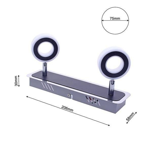 Nowoczesna lampa sufitowa SOLE 10W LED ML5489