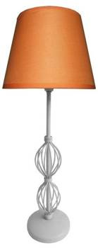 Lampa Stołowa Gabinetowa Candellux Rosette 41-99580 E14 Ab. Pomarańczowy