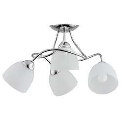 Lampa sufitowa ALFA ZAFIRA CHROM 3xE27 58cm | 62362