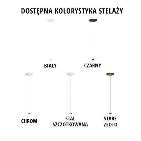 Lampa wisząca do pokoju dziecięcego SALLO niebieski abażur