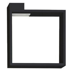 Kinkiet ścienny FRAME BLACK LED 30x30cm