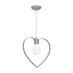 Lampa wisząca AMORE GREY 1xE27 MLP9822