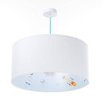 Lampa sufitowa do pokoju chłopca Rakiety w Kosmosie Welur 50 cm